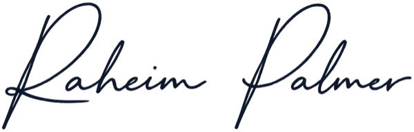 Raheim Palmer signature